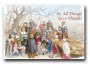 Thanksgiving Card - Pilgrims Land