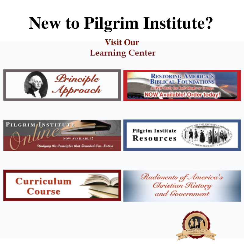 New to Pilgrim Instgitute 